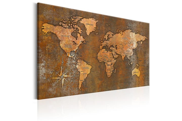 Taulu Rusty World 120x80 - Artgeist sp. z o. o. - Sisustustuotteet - Taulu & taide - Canvas-taulu