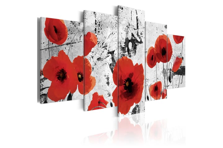 Taulu Scarlet Flowers 200x100 - Artgeist sp. z o. o. - Sisustustuotteet - Taulu & taide - Canvas-taulu