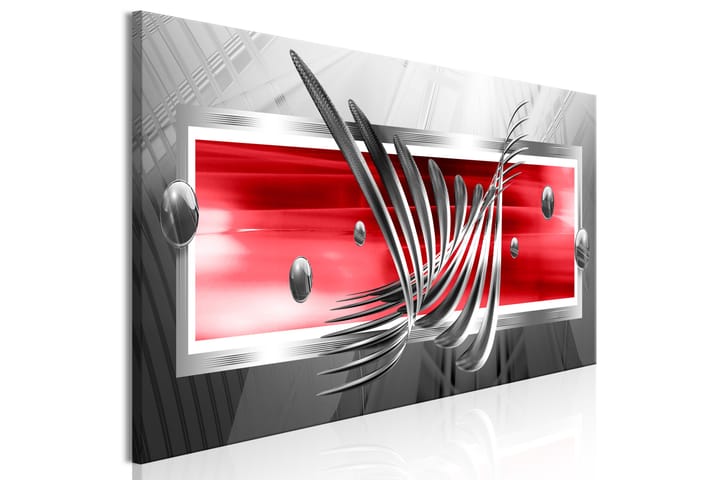 Taulu Silver Wings (1 Part) Narrow Red 150x50 - Artgeist sp. z o. o. - Sisustustuotteet - Taulu & taide - Canvas-taulu