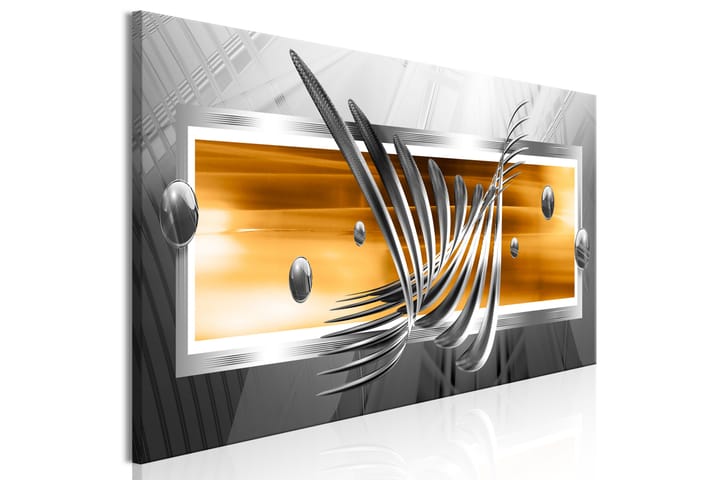 Taulu Silver Wings (1 Part) Narrow Orange 150x50 - Artgeist sp. z o. o. - Sisustustuotteet - Taulu & taide - Canvas-taulu