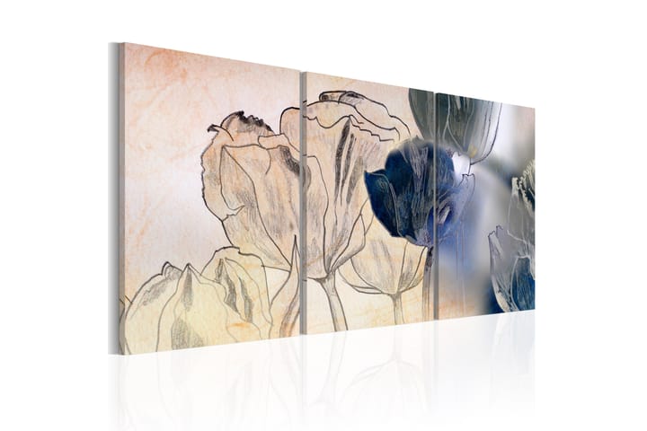 Taulu Sketch of Tulips 120x60 - Artgeist sp. z o. o. - Sisustustuotteet - Taulu & taide - Canvas-taulu