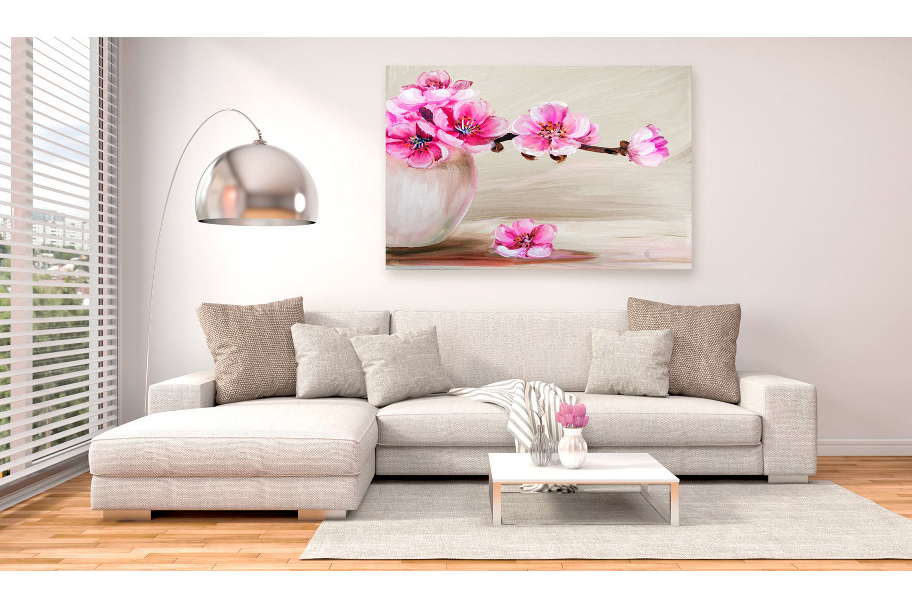 Taulu Still Life: Sakura Flowers 120x80 - Artgeist sp. z o. o.