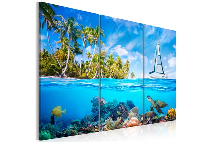 Taulu Sunny Holidays 120x80 - Artgeist sp. z o. o. - Sisustustuotteet - Taulu & taide - Canvas-taulu