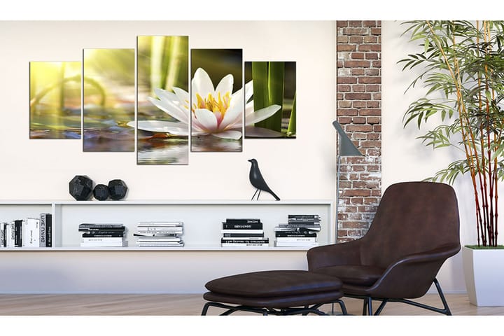 Taulu Sunny Lotus 100x50 - Artgeist sp. z o. o. - Sisustustuotteet - Taulu & taide - Canvas-taulu