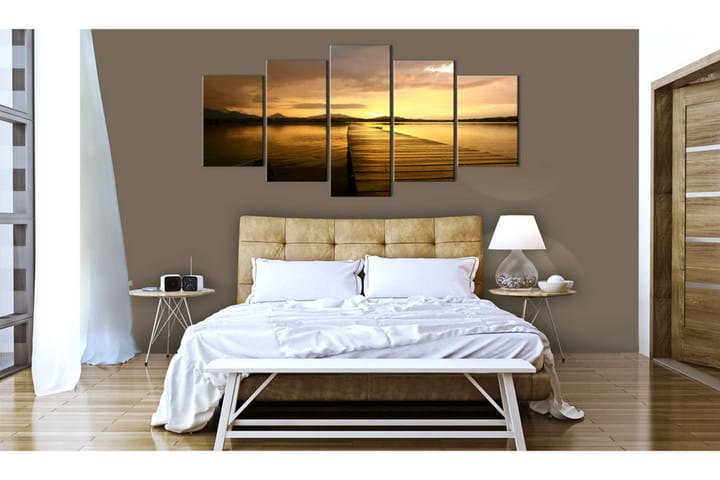 Taulu Sunset Island 200x100 - Artgeist sp. z o. o. - Sisustustuotteet - Taulu & taide - Canvas-taulu