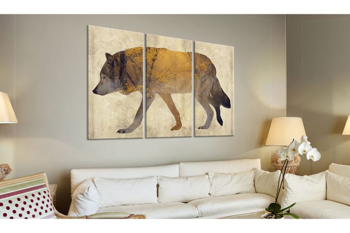 Taulu The Wandering Wolf 120x80 - Artgeist sp. z o. o. - Sisustustuotteet - Taulu & taide - Canvas-taulu