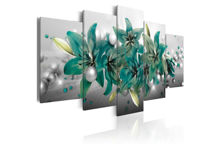 Taulu Turquoise Bouquet 100x50 - Artgeist sp. z o. o. - Sisustustuotteet - Taulu & taide - Canvas-taulu