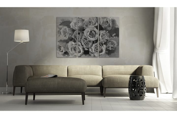 Taulu Twelve roses Triptych 60x40 - Artgeist sp. z o. o. - Sisustustuotteet - Taulu & taide - Canvas-taulu