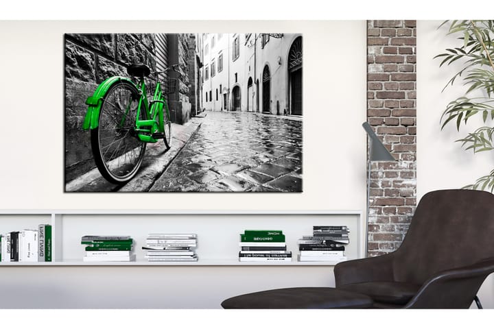 Taulu Vintage Green Bike 60x40 - Artgeist sp. z o. o. - Sisustustuotteet - Taulu & taide - Canvas-taulu