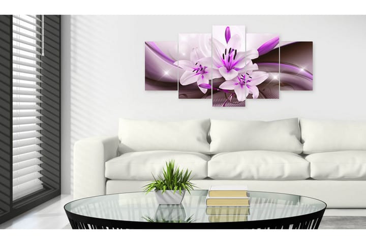 Taulu Violet Desert Lily 100x50 - Artgeist sp. z o. o. - Sisustustuotteet - Taulu & taide - Canvas-taulu