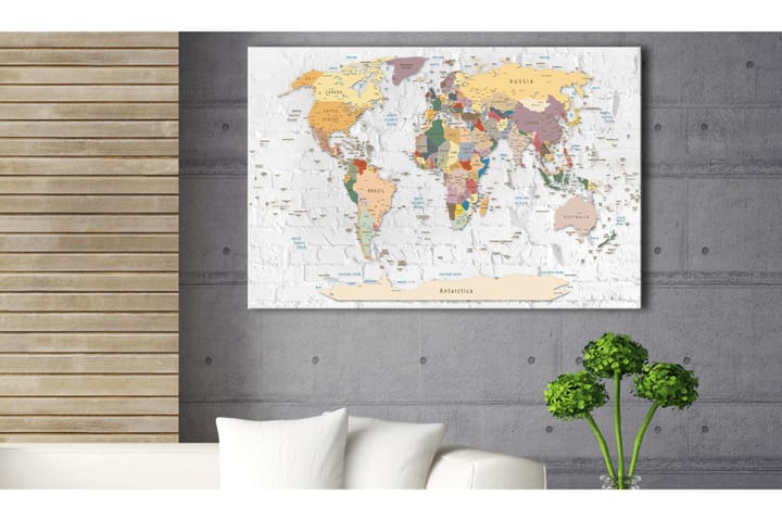 Taulu Walls of the World 90x60 - Artgeist sp. z o. o. - Sisustustuotteet - Taulu & taide - Canvas-taulu