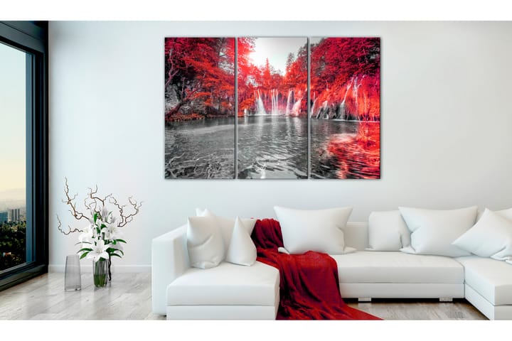 Taulu Waterfalls Of Ruby Forest 90x60 - Artgeist sp. z o. o. - Sisustustuotteet - Taulu & taide - Canvas-taulu