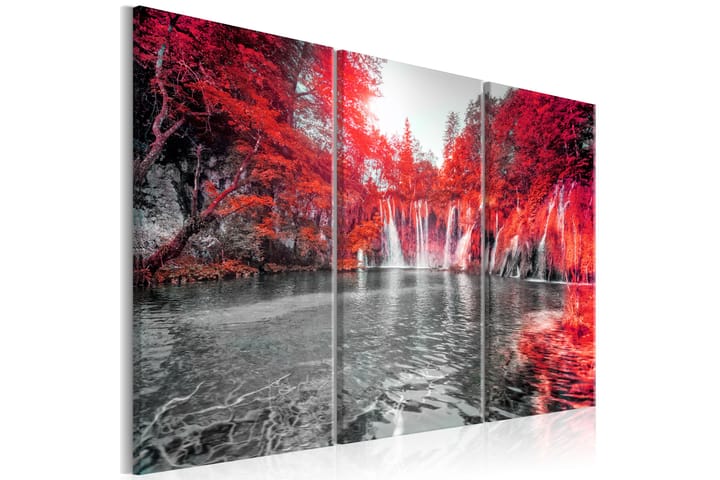 Taulu Waterfalls Of Ruby Forest 90x60 - Artgeist sp. z o. o. - Sisustustuotteet - Taulu & taide - Canvas-taulu