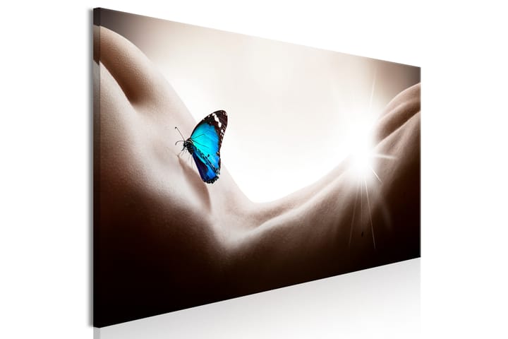 Taulu Woman and Butterfly (1 Part) Narrow 135x45 - Artgeist sp. z o. o. - Sisustustuotteet - Taulu & taide - Canvas-taulu