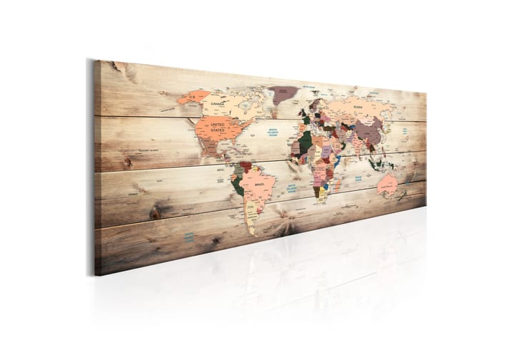 Taulu World Maps: Map of Dreams 120x40 - Artgeist sp. z o. o. - Sisustustuotteet - Taulu & taide - Canvas-taulu