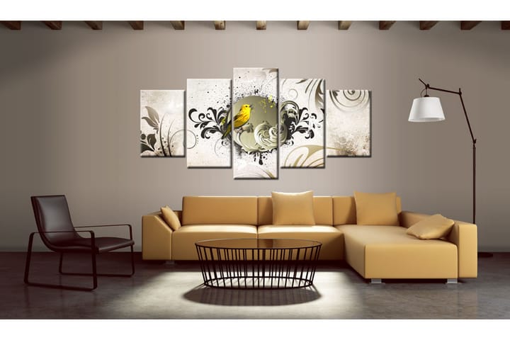 Taulu Yellow Bird 100x50 - Artgeist sp. z o. o. - Sisustustuotteet - Taulu & taide - Canvas-taulu