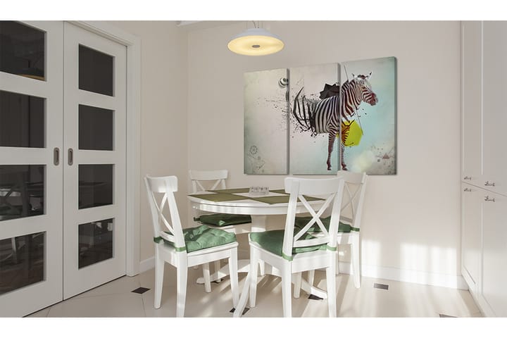 Taulu Zebra Abstrakti 60x40 - Artgeist sp. z o. o. - Sisustustuotteet - Taulu & taide - Canvas-taulu