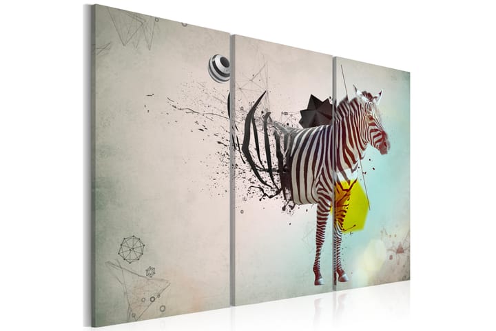 Taulu Zebra Abstrakti 60x40 - Artgeist sp. z o. o. - Sisustustuotteet - Taulu & taide - Canvas-taulu