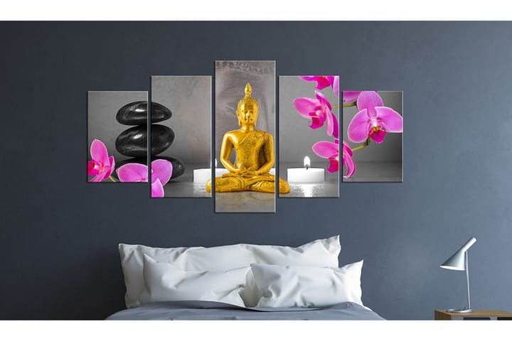 Taulu Zen Golden Buddha 100x50 - Artgeist sp. z o. o. - Sisustustuotteet - Taulu & taide - Canvas-taulu