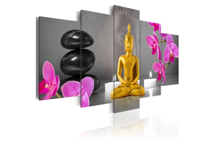 Taulu Zen Golden Buddha 100x50 - Artgeist sp. z o. o. - Sisustustuotteet - Taulu & taide - Canvas-taulu