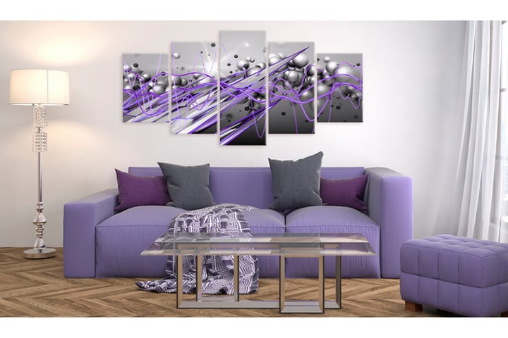 Taulu Purple Strike 200x100 - Artgeist sp. z o. o. - Sisustustuotteet - Taulu & taide - Canvas-taulu