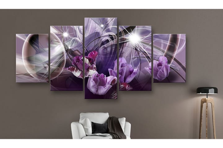 Taulu Purple Of Tulips 200x100 - Artgeist sp. z o. o. - Sisustustuotteet - Taulu & taide - Canvas-taulu