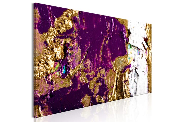 Taulu Purple Wave (1 Part) Narrow 135x45 - Artgeist sp. z o. o. - Sisustustuotteet - Taulu & taide - Canvas-taulu