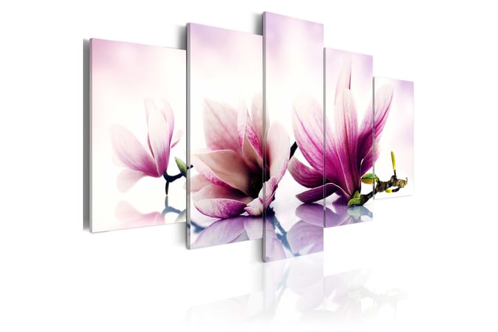 Taulu Pink Flowers Magnolias 200x100 - Artgeist sp. z o. o. - Sisustustuotteet - Taulu & taide - Canvas-taulu