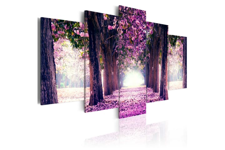 Taulu Purple Avenue 100x50 - Artgeist sp. z o. o. - Sisustustuotteet - Taulu & taide - Canvas-taulu