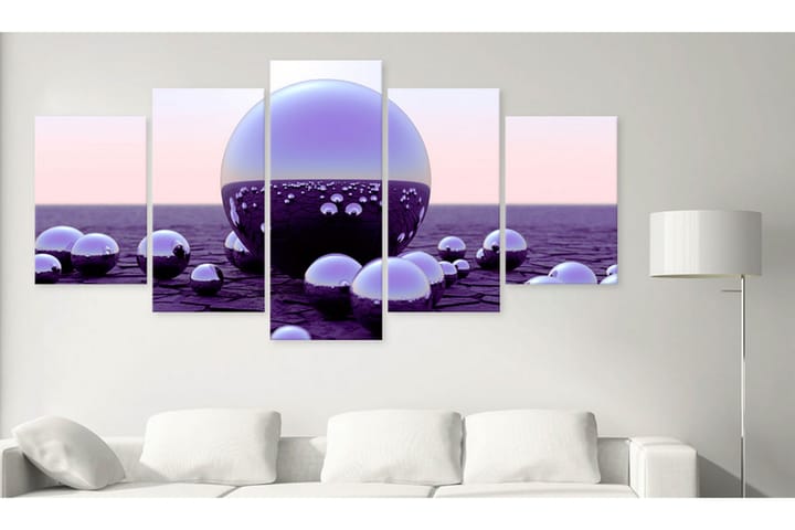 Taulu Purple Balls 100x50 - Artgeist sp. z o. o. - Sisustustuotteet - Taulu & taide - Canvas-taulu