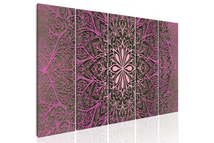 Taulu Pink Mandala 200x80 - Artgeist sp. z o. o. - Sisustustuotteet - Taulu & taide - Canvas-taulu