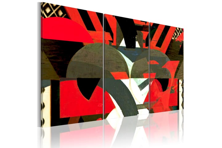 Taulu Pattern Of Abstract Forms 60x40 - Artgeist sp. z o. o. - Canvas-taulu - Seinäkoristeet