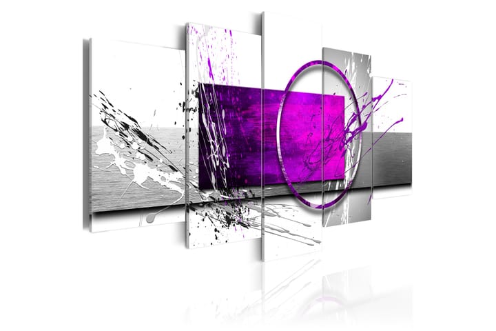 Taulu Purple Expression 100x50 - Artgeist sp. z o. o. - Sisustustuotteet - Taulu & taide - Canvas-taulu