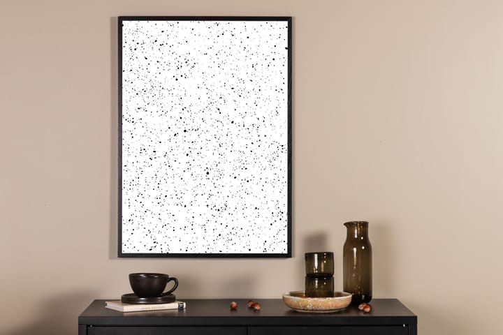 Juliste - Dots - 21x30 - Valkoinen - Sisustustuotteet - Taulu & taide - Juliste