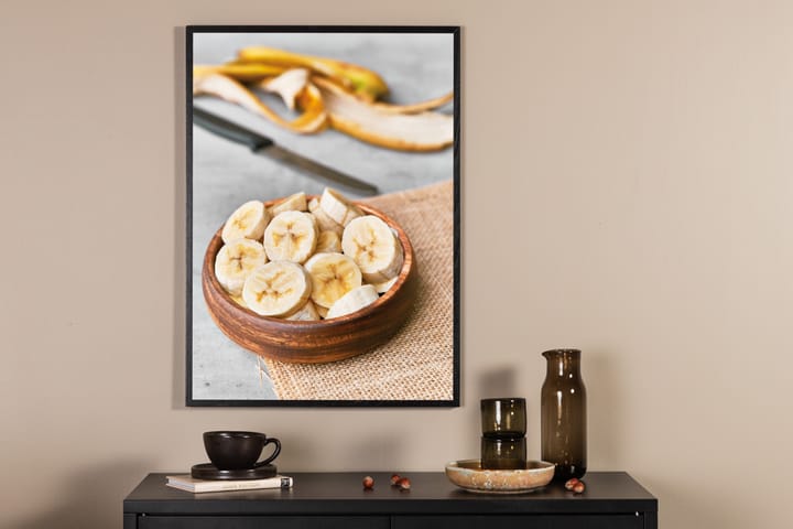 Juliste Banana 21x30 cm - Keltainen - Sisustustuotteet - Taulu & taide - Juliste