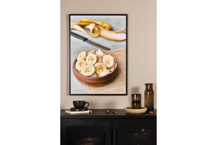 Juliste Banana 30x40 cm - Keltainen - Sisustustuotteet - Taulu & taide - Juliste