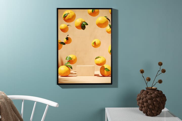 Juliste Lemons 50x70 cm - Beige - Sisustustuotteet - Taulu & taide - Juliste