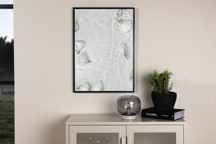 Juliste White roses 30x40 cm - Valkoinen - Sisustustuotteet - Taulu & taide - Juliste