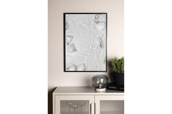 Juliste White roses 30x40 cm - Valkoinen - Sisustustuotteet - Taulu & taide - Juliste