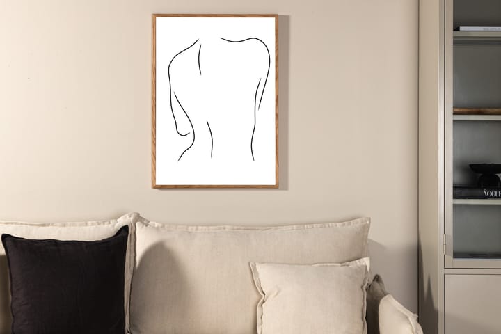 Juliste Women 30x40 cm - Musta/Valkoinen - Sisustustuotteet - Taulu & taide - Juliste