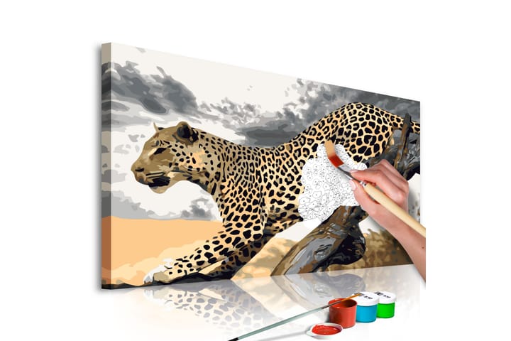 Tee-se-itse Maalaus Cheetah  60x40 cm - Artgeist sp. z o. o. - Sisustustuotteet - Taulu & taide - Maalaa itse - Tee se itse -taulu