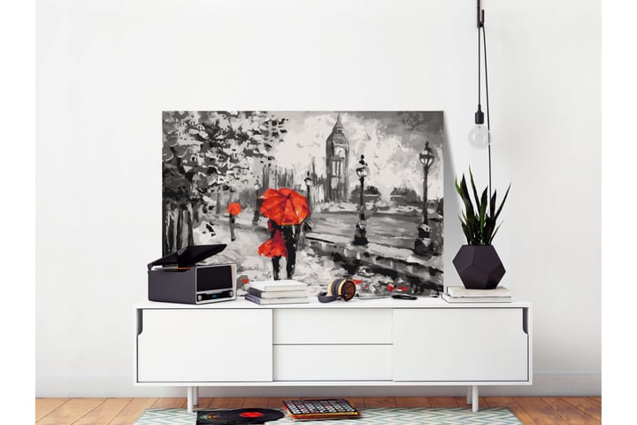 Tee-se-itse Maalaus Da Londra con amore 60x40 cm - Artgeist sp. z o. o. - Sisustustuotteet - Taulu & taide - Maalaa itse - Tee se itse -taulu