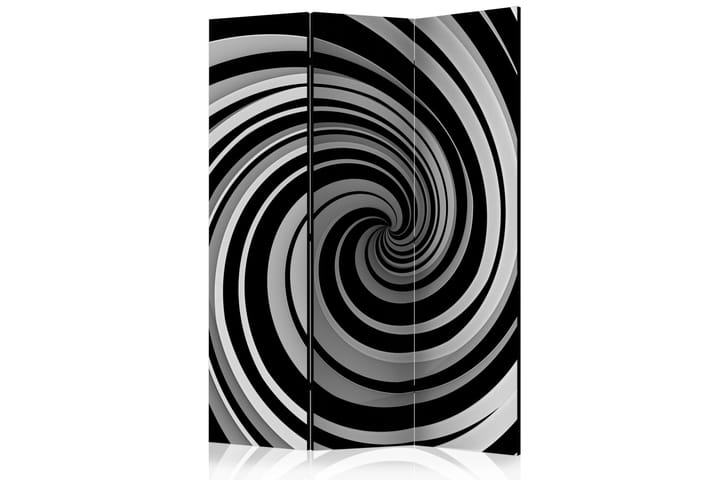 Tilanjakaja Black and white swirl 135x172 - Artgeist sp. z o. o. - Sisustustuotteet - Tilanjakaja & sermi