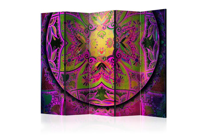 Tilanjakaja Mandala: Pink Expression II 225x172 - Artgeist sp. z o. o. - Sisustustuotteet - Tilanjakaja & sermi