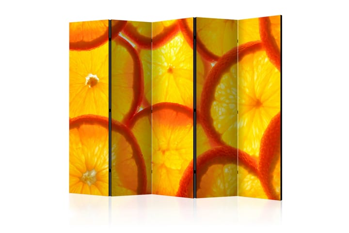 Tilanjakaja Orange Slices II - Artgeist sp. z o. o. - Sisustustuotteet - Tilanjakaja & sermi