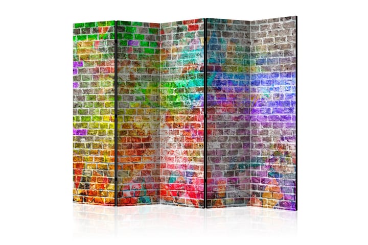 Tilanjakaja Rainbow Wall II 225x172 - Artgeist sp. z o. o. - Sisustustuotteet - Tilanjakaja & sermi