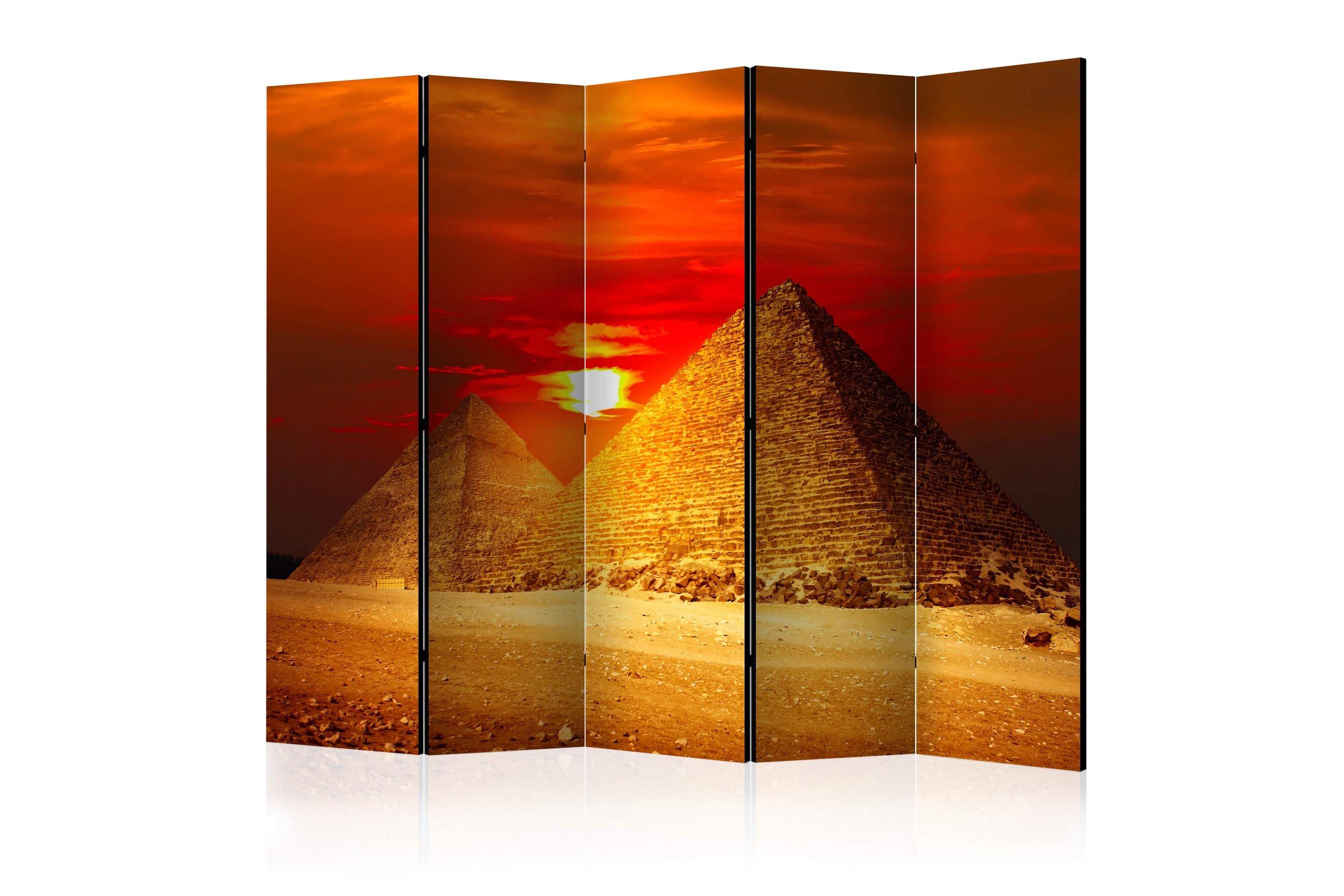 Tilanjakaja The Giza Necropolis - sunset II 225x172 - Artgeist sp. z o. o.