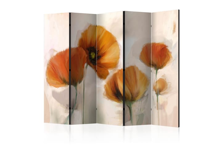 Tilanjakaja Poppies - Vintage II - Artgeist sp. z o. o. - Sisustustuotteet - Tilanjakaja & sermi