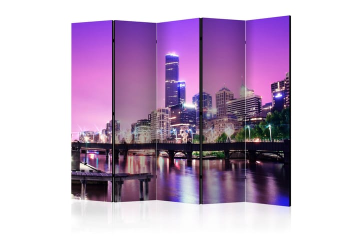 Tilanjakaja Purple Melbourne II - Artgeist sp. z o. o. - Sisustustuotteet - Tilanjakaja & sermi