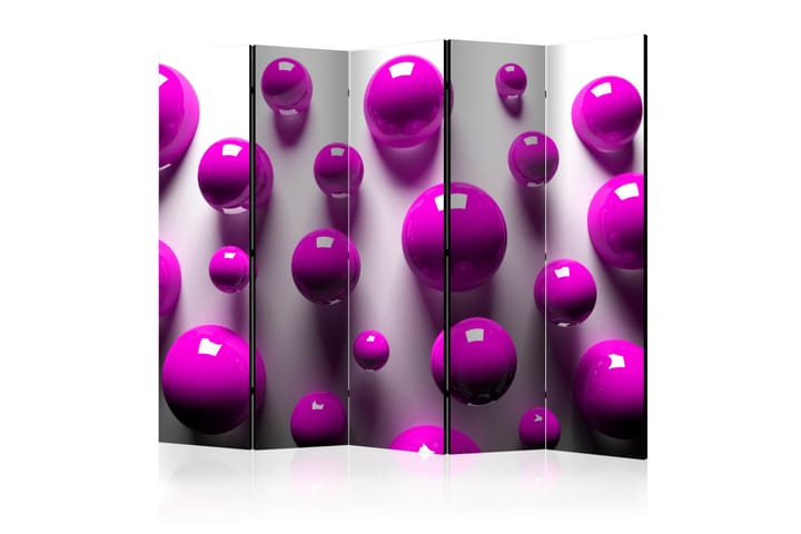 Tilanjakaja Purple Balls II 225x172 - Artgeist sp. z o. o. - Sisustustuotteet - Tilanjakaja & sermi